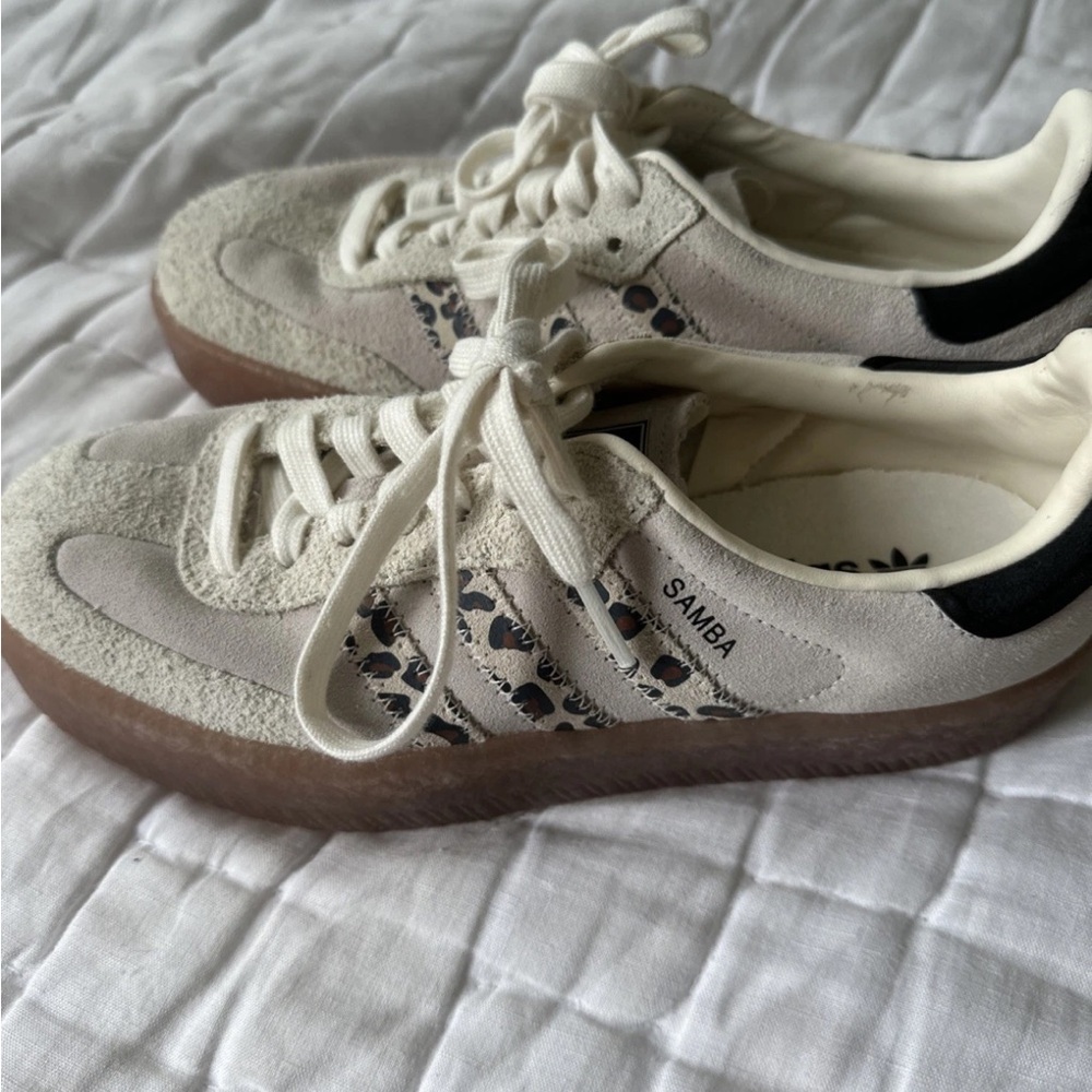 Adidas samba Sneakers with leopard print